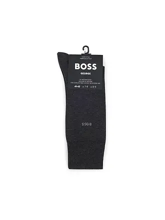 BOSS | Chaussettes "George" (charcoal) | grau